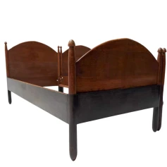 Willem Penaat Art Deco Amsterdamse School Twin Beds for Metz & Co., 1920s